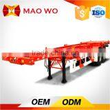 3 Axle 20-48ft Skeleton Container Transport Chasis and Semi Trailer Trucks For Sale thumbnail-5