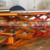 Hydraulic Stationary Scissor Goods Lifter For Warehouse Working thumbnail-3