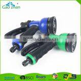 Factory Outlet Plastic 6 Patterns Portable Water Sprayer Garden Hose Nozzle thumbnail-6