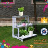 Sinofur Manufacture Garden Wooden Flower Stand Designs thumbnail-1