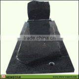 European Style Tombstone,black Tombstone,black Tombstone Granite thumbnail-1