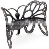 Double-Seat Butterfly Garden Beach Lounge Chair Cast Aluminum Bistro Chair thumbnail-2