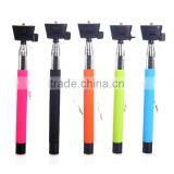 Wire Selfie Stick With Bluetooth Remote Control, Foldable Cable Wired Selfie Stick thumbnail-1