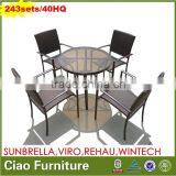 Space Saving Outdoor Furniture High Load Quantity Outdoor Table Chairs thumbnail-1
