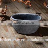 2015 Simple High Quality Round Cement Garden Pot Indoor thumbnail-5
