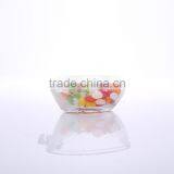 Apple Shaped Decorative Cheap Clear Glass Christmas Candy Jar thumbnail-2