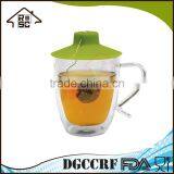 NBRSC Strict Quality Control Manufacturer Tea Bag Buddy Silicone Cup Cover With String Holder thumbnail-2