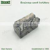 Business Name Holder Natural Granite Stone Office Stationery Set Business Gifts thumbnail-2