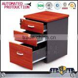 Colorful 3 Drawer File Cabinet Movable Drawer Cabinet Metal Garage Storage Cabinet thumbnail-4