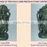 Precious and Semi Precious Stone Carving Statue Figure Sculpture-C thumbnail-1