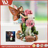 China Wholesale Websites Art Work Resin Craft Fairy Solar Led Light 2017 Price List thumbnail-1
