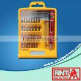 31 Carbon Steel Screwdriver Set