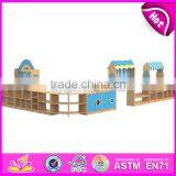 Best Wholesale Kindergarten Toy Storage Wooden Kids Storage Shelves W08C195 thumbnail-1
