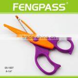 S5-1007 6.25 Inch 2Cr13 Stainless Steel Blade With Plastic Handle Craft Scissors thumbnail-2