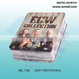 Square Tin DVD Case/can With Embossing thumbnail-1