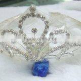 H1022-029 Small Bridal Rhinestone Tiaras and Crowns for Sale thumbnail-1