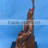 China Style Bronze Artwork Kuan Di/Bronze Decoration/Kuan Di/Bronze Sculpture thumbnail-3