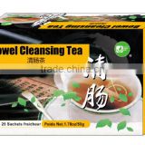 High effect bowel cleansing tea herbal improve bowel digesting tea weight loss tea