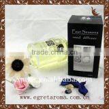 2015 Natural Home Air Freshener Round Shape Glass Reed Diffuser Air Freshener Refill thumbnail-2