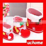 UCHOME Christmas Decoration Shoes Santa Claus Shoes For Candy Pens thumbnail-5