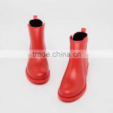 Solid Color Unique Low Cut Fashion PVC Waterproof Women Shoes Boots Rain Boots Wellies thumbnail-4
