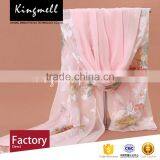 Customized Silk Chiffon Scarfs 2017 Women thumbnail-1