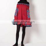Ukrainian Vyshyvanka Off-The-Shoulder Tunic Linen Mexican Hand Embroidered Dresses Wholesale Names Of Ladies Dress 2016 HSD5664 thumbnail-4