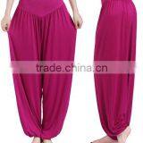 Women's Colorful Modal Fitness Gym Yoga Pants Wholesale Custom Bloomers Yoga Trousers thumbnail-6