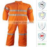 100% Cotton Insect Repellent Coveralls With Reflective Tapes