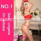 2015 High Quality Hot Sales Sexy Micro Teddy Lingerie Teen Girls Sexy Lingerie Sexy Lingerie Fishnet Teddy thumbnail-2