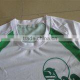 Custom t Shirt Sublimation Printing Running Short Sleeve Top With Comfortable Cool Material thumbnail-2
