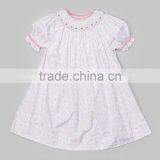 2017 New Arrival Hot Sale Fashion Style 100% Cotton Printing Customized Girls Hand Made Baby Body Suit thumbnail-2