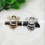 High End Zinc Alloy Enamel Bee Brooch Gold Plated Bee Brooch for Men Suit 2017 thumbnail-4