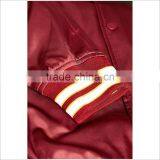 Wholesale Satin Custom Mens Bomber Jackets In Red thumbnail-2