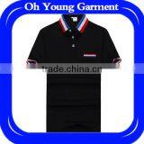 New Fashion Wide Stripe POLO for Men Shirts Casual Stripe Sport Mens Polo Shirt Wholesale Men Polo thumbnail-1