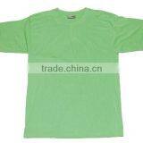 Men's Green Blank Cotton Tee Shirts thumbnail-1