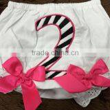 RANDOM DELIVERY ONLY Baby Girls Embroidery Bloomers Infant Bloomers Baby Bloomers Baby Shorts Girls Embroidery Diaper Cover thumbnail-2