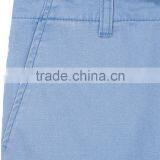 High Quality Solid Colored Belt Loop Boys Denim Shorts Made of Twill thumbnail-3