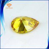 Wuzhou Wholesale Cubic Zirconia, Excellent Pear Cut Cubic Zirconia Stones,yellow Diamond Color cz Stone thumbnail-2
