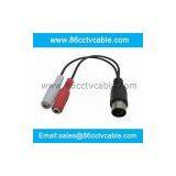 DIN 5 Pin to 2 Mono Cable, Audio Video Cable thumbnail-1