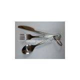 Titanium Knife Fork & Spoon Flatware,outdoors Titanium Tableware thumbnail-1