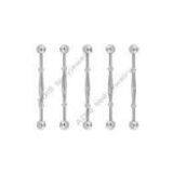 Luster Surgical Steel Barbell Piercing 42 Industrial Barbell Jewelry With Custom Size thumbnail-1