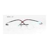 Youth Rimless Titanium Optical Frames With Hyperelastic Temples