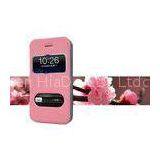 Detachable Iphone Leather Case With Window for Apple Iphone 5 Ultra Slim