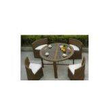 Outdoor Rattan Furniture Synthetic Wicker Dining Sets thumbnail-1