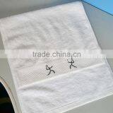 100% Cotton Embroidery Handed Towel Sports Towel thumbnail-3