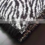 New Winter Zebra Houndstooth Pattern Acrylic Scarf thumbnail-3