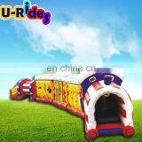Inflatable Train Style Tunnels for Park
