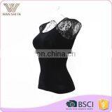 Black Sexy Best-selling Sport Running Body-hugging Seamless Lace Shaper thumbnail-2