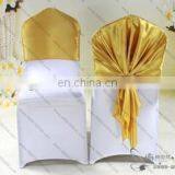 100% Polyester Colorful Wedding Used Customized Sized Organza Chair Sash thumbnail-2